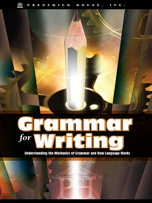 cover image of Grammar for Writing